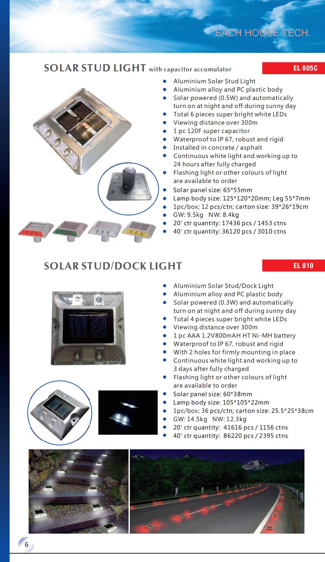 SOLAR STUD LIGHT
