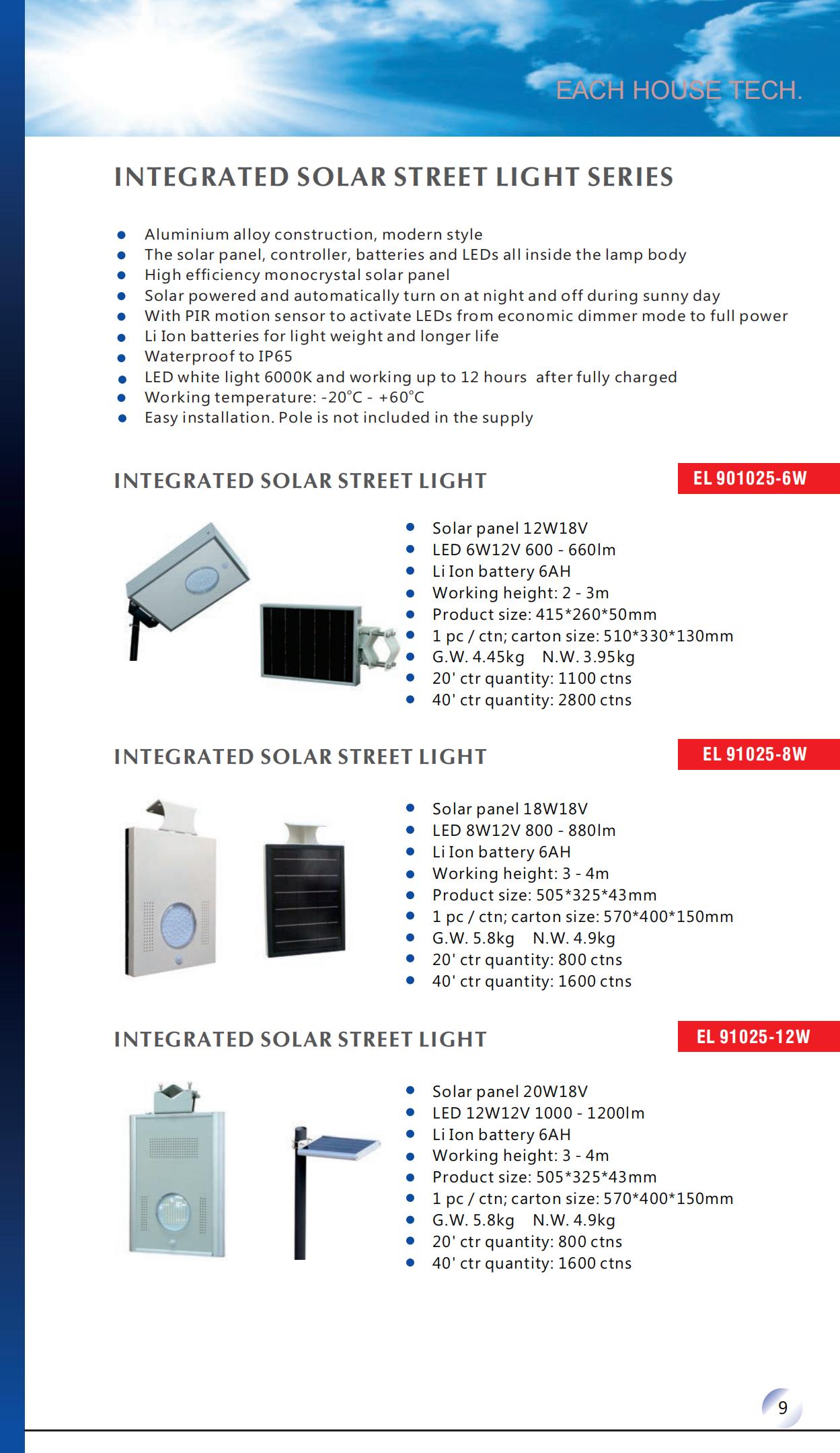 SOLAR STREET LIGHT SERIES